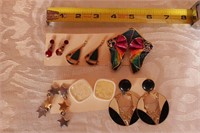 Group of 6 sets of Earrings