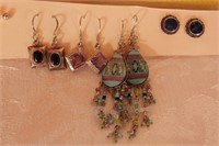 Group of 6 Sets of Earrings