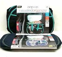(2) Pop-up Insulated Organizers