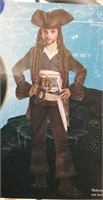 Captain Jack Sparrow child costume size medium