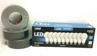FeitElectric LED 100watt Lightbulbs & T-REX Tape