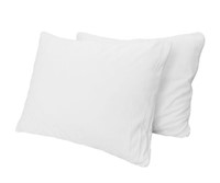 Gel memory foam pillows set of two, 20 in X 26 in
