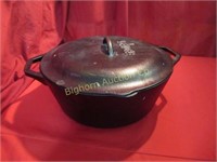 Lodge Cast Iron Dutch Oven w/ Lid 12" diameter