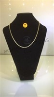 14K GOLD 18 INCH NECKLACE