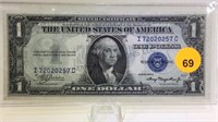 $1 SILVER CERTIFICATE 1935-A