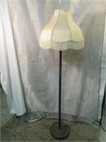 Reading / Floor Lamp w/Fringed Shade