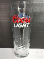(12) Coors Light Beer Glasses