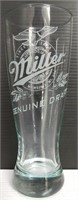 (24) Miller Genuine Draft Beer Glasses