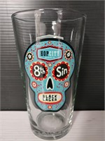 (24) Hop City Brewing Co. Beer Glasses