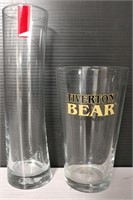 (4) Tiverton & (5) Steigl Beer Glasses