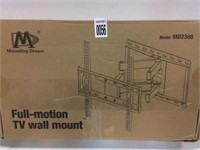 FULL-MOTION TV WALL MOUNT