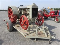 Antique Fordson Model F Tractor & OFF-ROAD Trailer