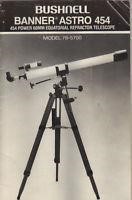 Bushnell Banner Astro 454 Telescope w/Wood Tripod