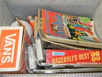 VINTAGE COMICS AND 1986-87 TRADING CARDS