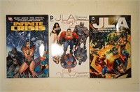 COMIC BOOKS - Graphic Novels - 3 JLA