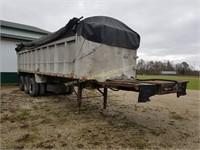 City Tri Axle Aluminum Dump Trailer