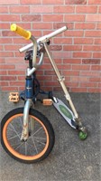 Huffy Bike & Razor Scooter