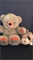 Teddy Bear & Pillow Pet Dream Lite