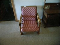 Wood frame chair