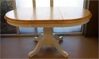 Dining Table with Pedestal Leg