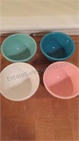 4 3.5” Anthropology colorful bowls
