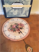 Timeworks, Inc Emily’s 13” clock with pendulum