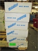 (Qty - 6) Spools of Copper Free Mig Wire-