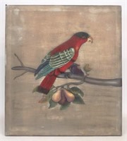 Painting, Parrot On Branch