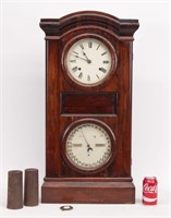 C. 1862 Seth Thomas Double Dial Clock