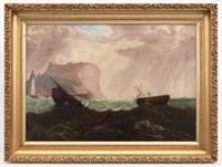 19th c. Painting, Seascape
