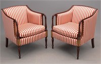 Pair Southwood Sheraton Style Chairs