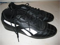 REEBOK SHOES Mens Size 11 US Black Leather