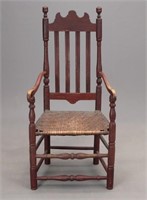 18th c. Banister Back Chair