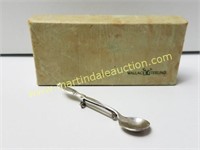 Wallace Sterling Silver Spoon Pin/Brooch