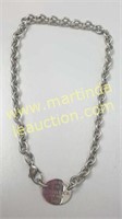 Sterling Silver Tiffany Choker/Necklace