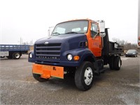 2002 STERLING S/A FLATBED TRUCK