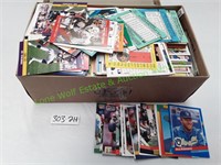 Shoebox of Sports Cards