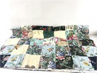 Handmade quilt excellent. Approximately 28” x