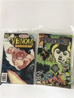 Two mint comic books