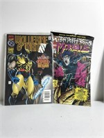 Wolverine and Morbus comics