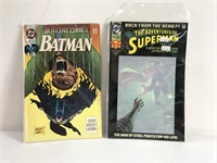 Batman and Superman comics