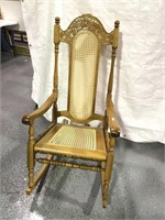 Excellent ornate rocking chair