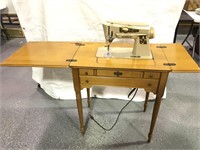 Singer sewing machine cabinet working