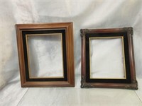 2 Wood Picture Frames -Like New
