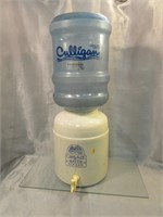 Ceramic Cascade Water Cooler w/Plastic Bottle