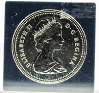 1981 Canadian Train Silver Dollar
