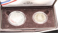 1989 US Mint Congressional 2 Coin Set