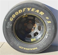 A GOODYEAR RACING SLICK, GREAT FOR THE