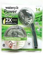 Waterpik Power Spray Shower Head
