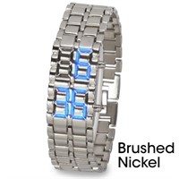 New The Faceless Watch Brushed Nickel